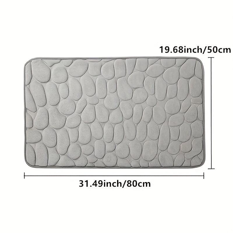 Soft Memory Foam Bath Mat with Non Slip Grip