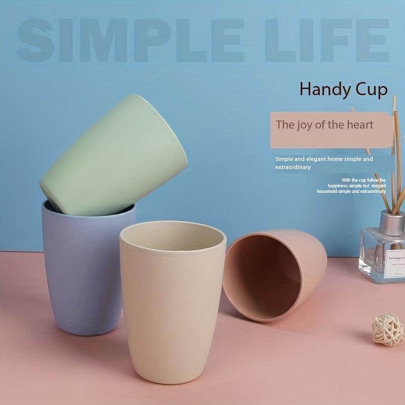 Minimalist Plastic Toothbrush Cup Eco Friendly Bathroom Tumbler