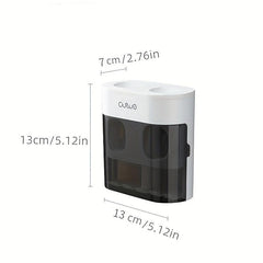 Automatic Toothbrush & Toothpaste Dispenser + Wall Mounted Holder