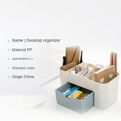 Desktop Storage Box for Makeup Brushes and Sundries - Organize Your Desktop