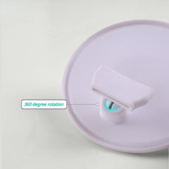 High Def Rotating Vanity Mirror Wall Mounted Round Makeup Mirror