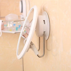 High Def Rotating Vanity Mirror Wall Mounted Round Makeup Mirror