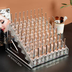 Manicure Tools Nail Polish Display Rack Storage Box Organizer