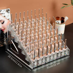 Manicure Tools Nail Polish Display Rack Storage Box Organizer