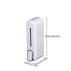 Wall Mounted Soap Dispenser Double Head Lotion Container