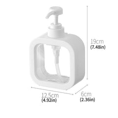 Portable Split Bottle Set Shampoo Flip Squeeze Lotion Bottle 60ml