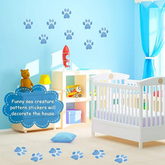 5pcs Non Slip Bathtub Stickers Adhesive Decal Anti slip Appliques