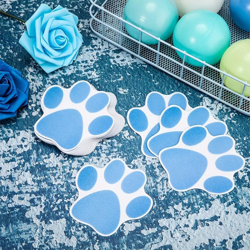 5pcs Non Slip Bathtub Stickers Adhesive Decal Anti slip Appliques