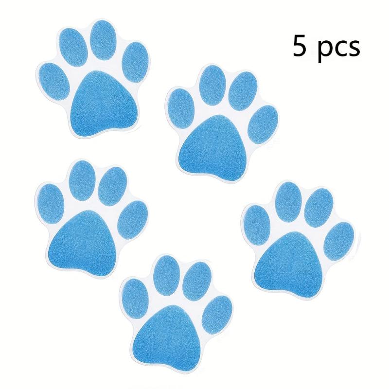 5pcs Non Slip Bathtub Stickers Adhesive Decal Anti slip Appliques