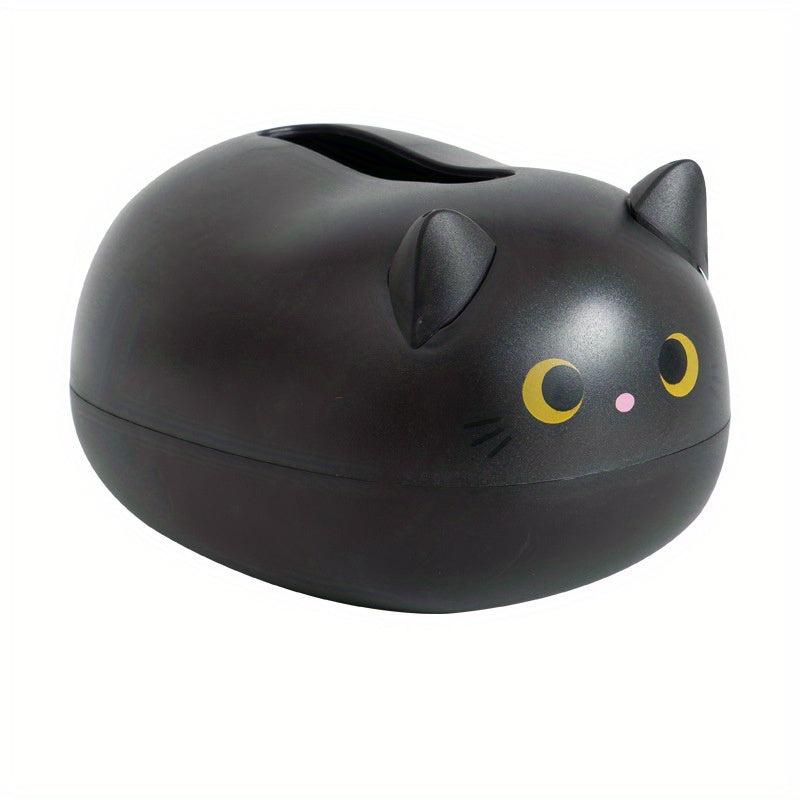 Cat Shaped Tissue Box Multifunctional Storage Case