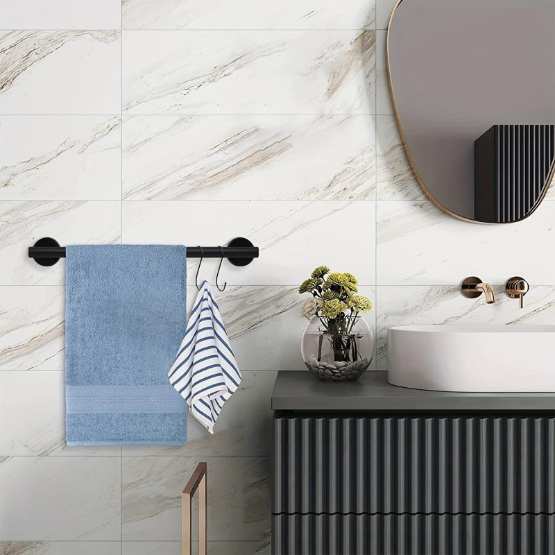 Stainless Steel Towel Bar Wall Mounted Heavy Duty Towel Rack Hand Towel Holder