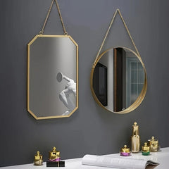 Punch Wall Mounted Dressing Mirror Bathroom Makeup Mirror Square