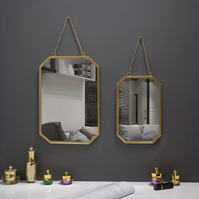 Punch Wall Mounted Dressing Mirror Bathroom Makeup Mirror Square