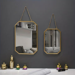 Punch Wall Mounted Dressing Mirror Bathroom Makeup Mirror Square