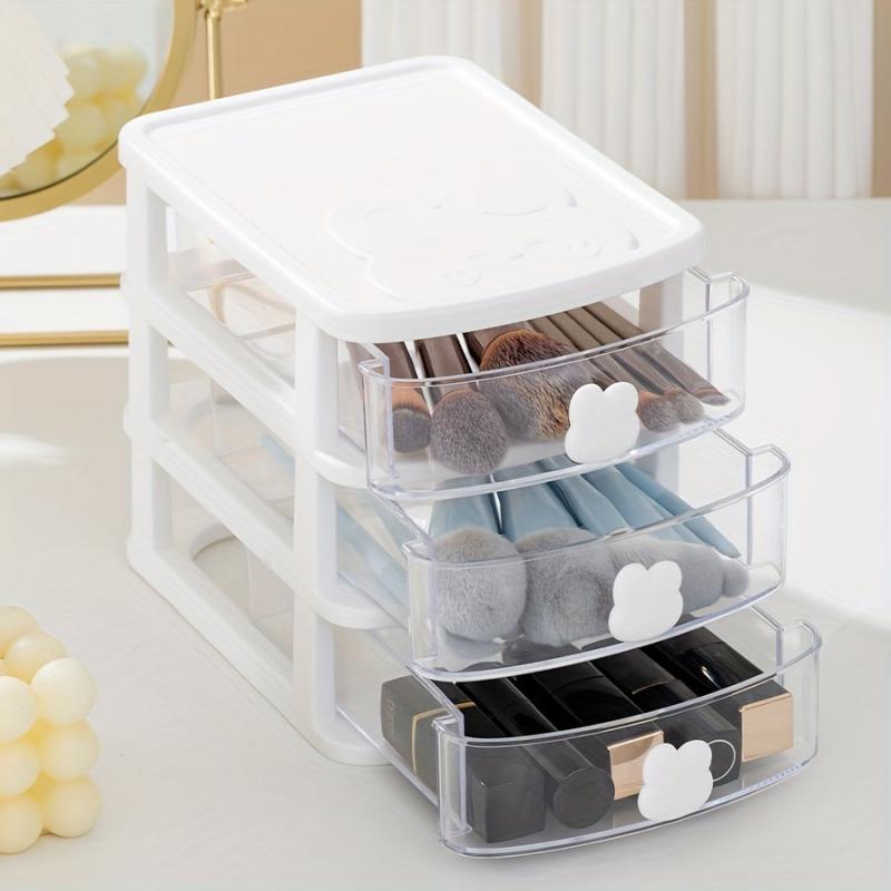 Desktop Makeup Storage Box Hair Accessories Organizer