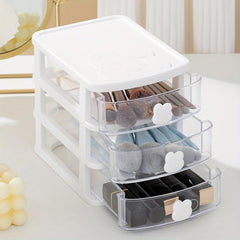 Desktop Makeup Storage Box Hair Accessories Organizer