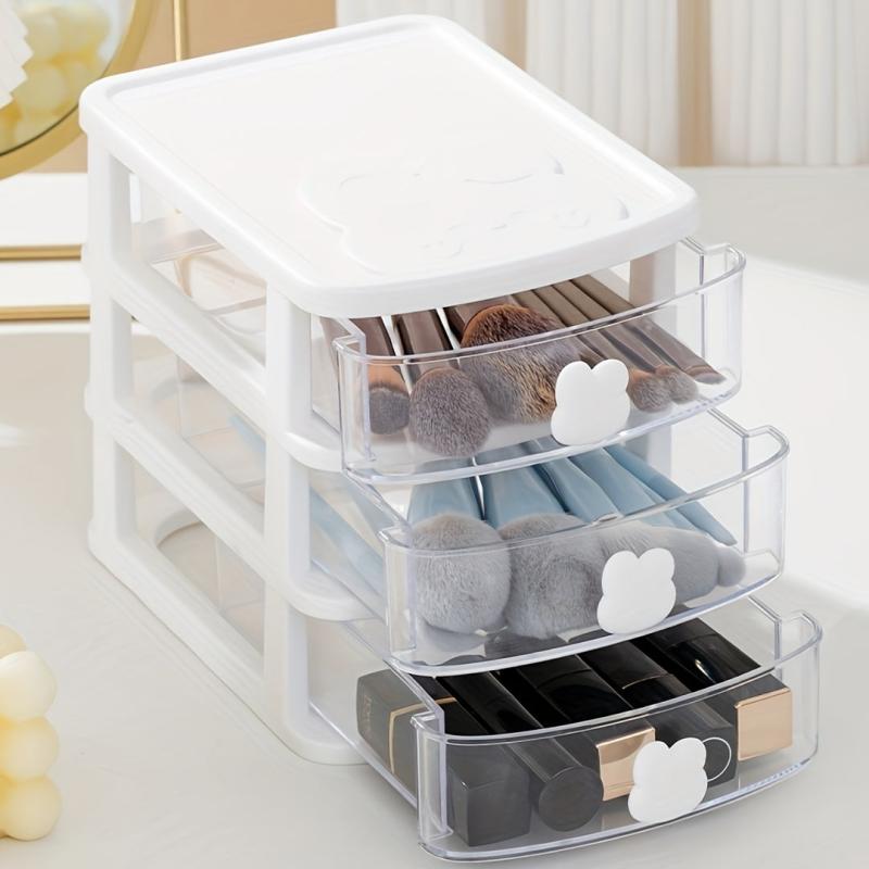 Desktop Makeup Storage Box Hair Accessories Organizer