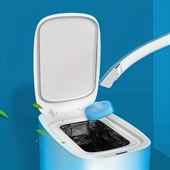 Wall Mounted Disposable Toilet Brush with Cleaning Solution