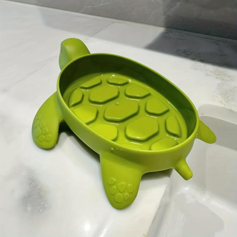 Sea Turtle Soap Box Cartoon Soap Dish Plastic Soap Container