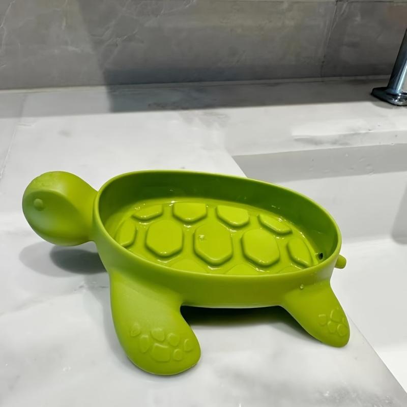 Sea Turtle Soap Box Cartoon Soap Dish Plastic Soap Container
