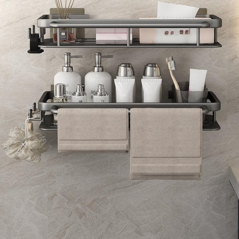 Wall Mounted Storage Rack Bathroom Shelf Punch Bathroom Tray