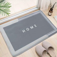 Contemporary Geometric Figure Bath Mat 16x24 20x31