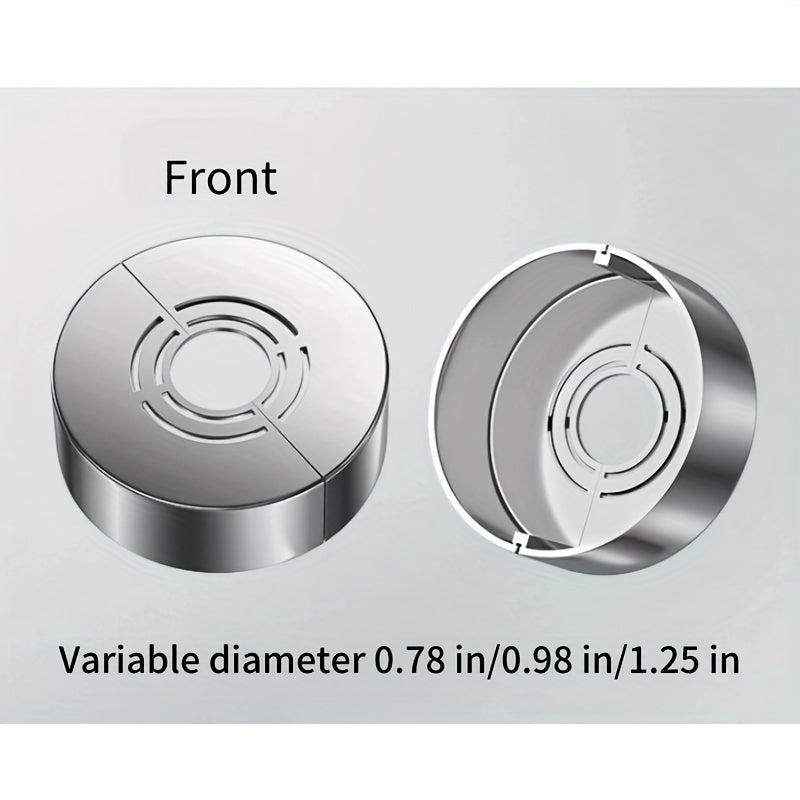 2Pcs Round Escutcheon Plate for Wall Pipe Cover
