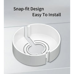 2Pcs Round Escutcheon Plate for Wall Pipe Cover