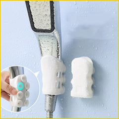 2pc Silicone Punch Universal Shower Rack Bathroom