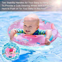 Baby Swimming Float Ring Inflatable Swimming Ring with Float Seat