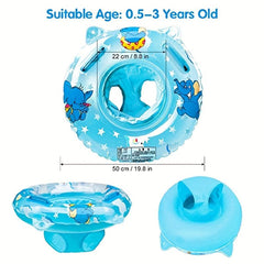 Baby Swimming Float Ring Inflatable Swimming Ring with Float Seat