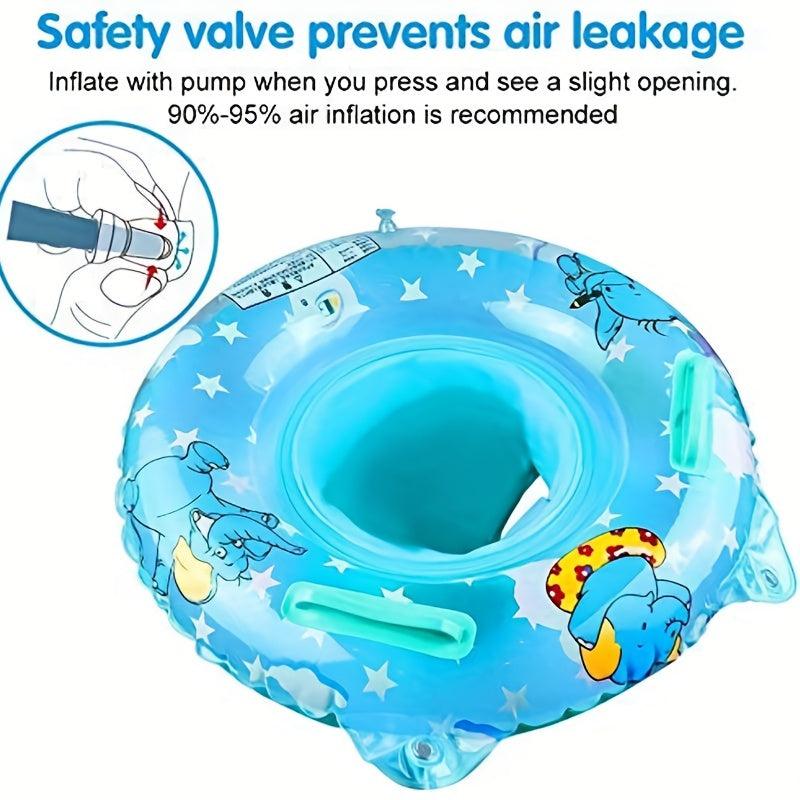 Baby Swimming Float Ring Inflatable Swimming Ring with Float Seat