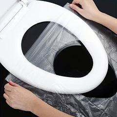 5pcs Disposable Toilet Seat Cover Waterproof Travel Hotel