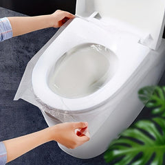 5pcs Disposable Toilet Seat Cover Waterproof Travel Hotel
