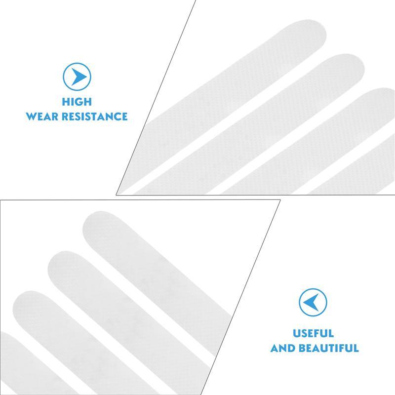 30pcs Clear Bathroom Non-slip Stickers Safety Strips
