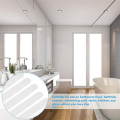 30pcs Clear Bathroom Non-slip Stickers Safety Strips