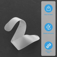 30pcs Clear Bathroom Non-slip Stickers Safety Strips