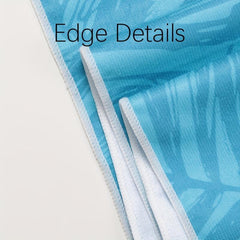 Turtle Print Beach Towel for Outdoor Fun