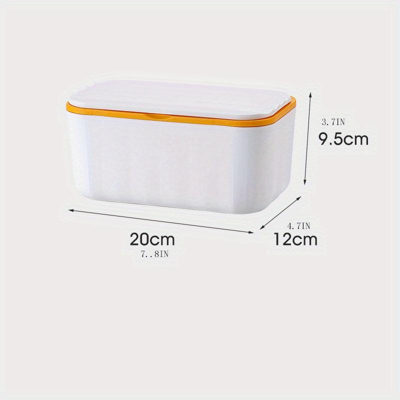 Spring Wall Hanging Tissue Box Dustproof Toilet Paper Box