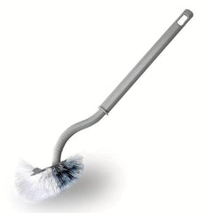 Toilet Cleaning Brush Set with Long Handle and Wall-Mounted Holder