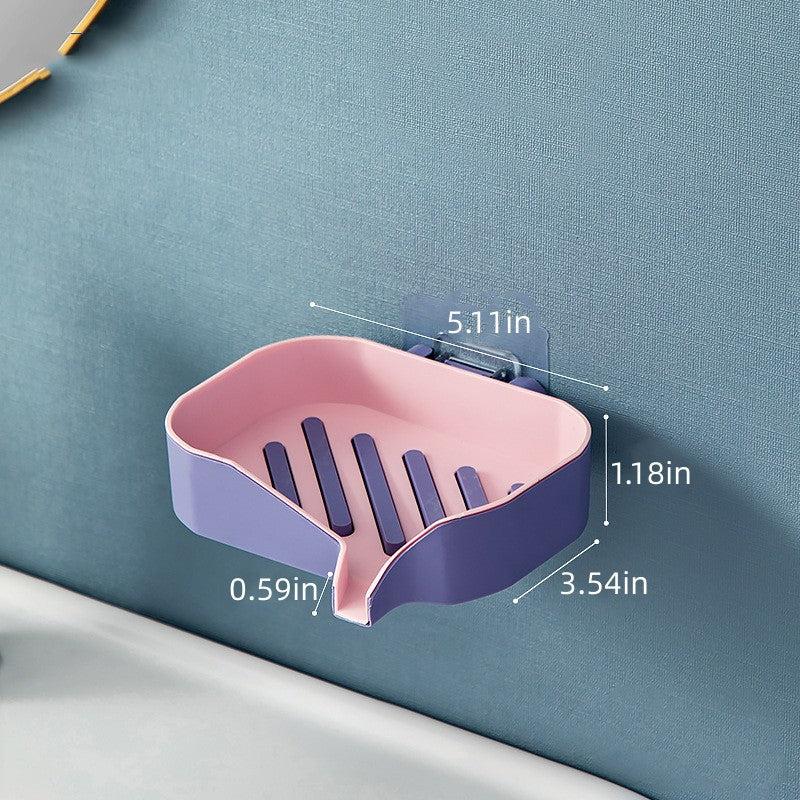 Self Draining Soap Holder for Sink - Soap Dish for Shower