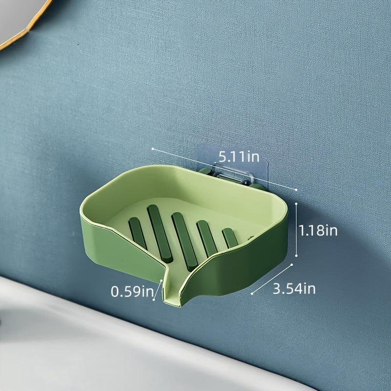 Self Draining Soap Holder for Sink - Soap Dish for Shower