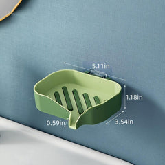 Self Draining Soap Holder for Sink - Soap Dish for Shower