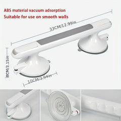 Punch Suction Cup Safety Handrail Bathroom Toilet Glass Door Handle