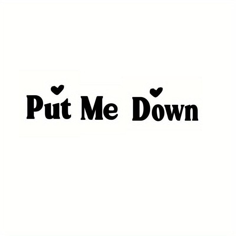 Funny Toilet Lid Decal Wall Sticker for Bathroom Decor