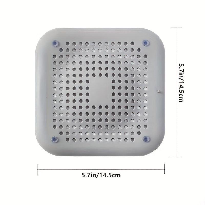 5pcs Square Hair Filter Drain Cover for Bathroom