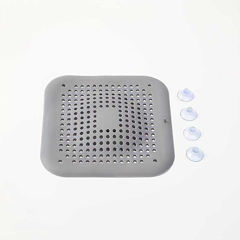 5pcs Square Hair Filter Drain Cover for Bathroom