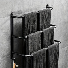 3 Tier Towel Bar Stainless Steel Wall Mounted Towel Rack