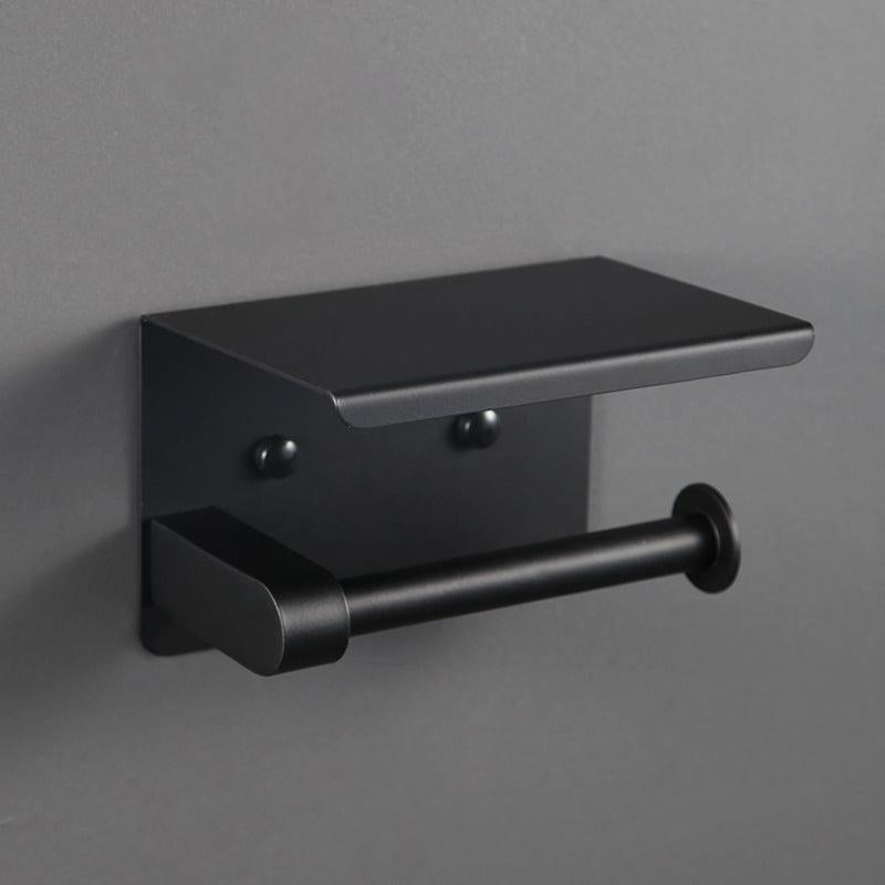 Stainless Steel Toilet Paper Holder with Phone Shelf