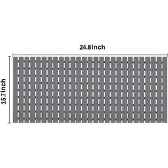Eco Friendly Non Slip Shower Mat with Suction Cups and Drain Holes